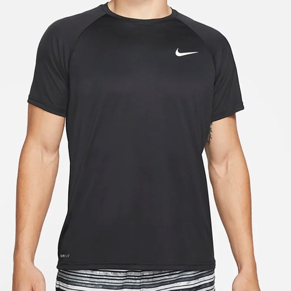 Nike Bundle of 2 Essential Men's Short-Sleeve Hydroguard Swim Shirt Size XL - Picture 1 of 11